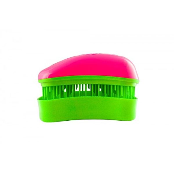 Dessata Mini Anti Tangle Brush Fuchsia Lemon