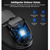 HELLCOOL Ladestation für PS4 Controller, Ladestation mit 2Std Schnelllade/LED Anzeige für Playstation 4/PS4 Slim/PS4 Pro Wireless Controller