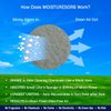 MOISTURESORB Reusable Moisture Absorber 1 mm Eco Granules: 2 lb.