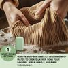 Hypoallergenic Laundry Soap Bar with Green Tea for Sensitive Skin - 3Pcs