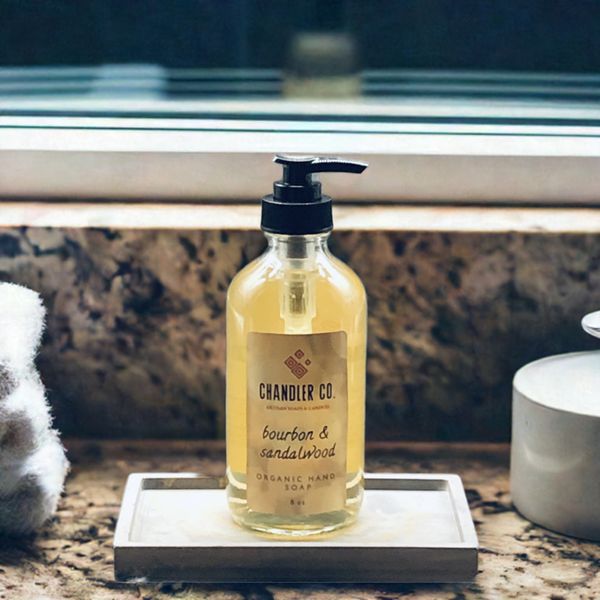 Organic Liquid Castile Hand Soap - Bourbon Sandalwood