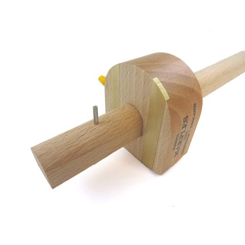 Joseph Marples Pin Marking Gauge Beechwood Half-Round Head with Brass Wear Strips