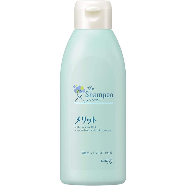 Kao Merit Shampoo Regular 6.8 fl oz (200 ml) x 10 Set (Quasi-Drug)