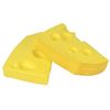 Plastic Swiss Cheese Slices - Pack of 2