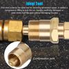 Olive Ferrule Puller Removal Tool 15mm&22mm ID Solid Brass Copper Pipe Fitting
