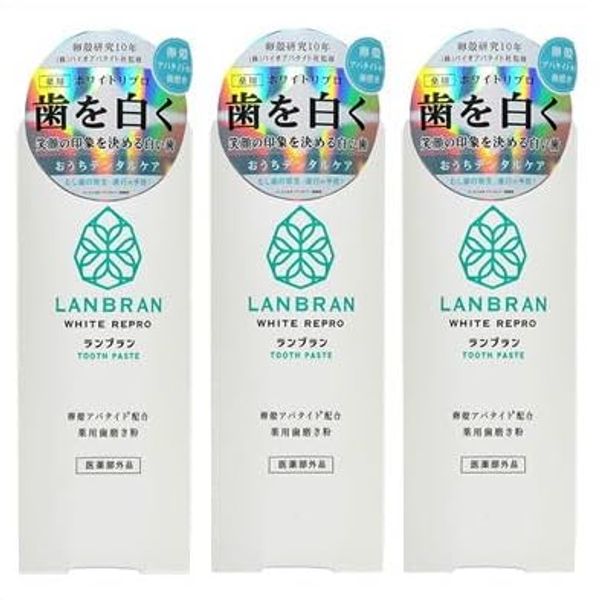 Lamblanc Medicated Toothpaste, 3.5 oz (100 g) x 3 Packs