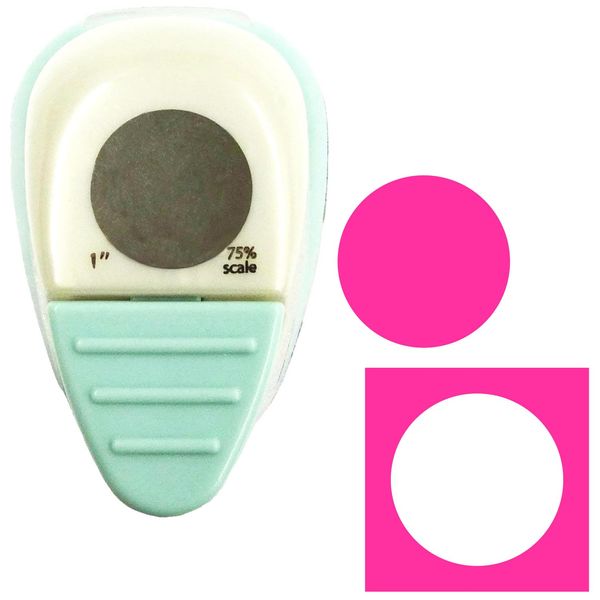 Kuretake SBKPM850-14 Craft Punch, Cure Punch, Medium, Big Circle