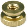 Knurled Thumb Nuts Brass Circular Knurl Nuts #4-40 Qty 25