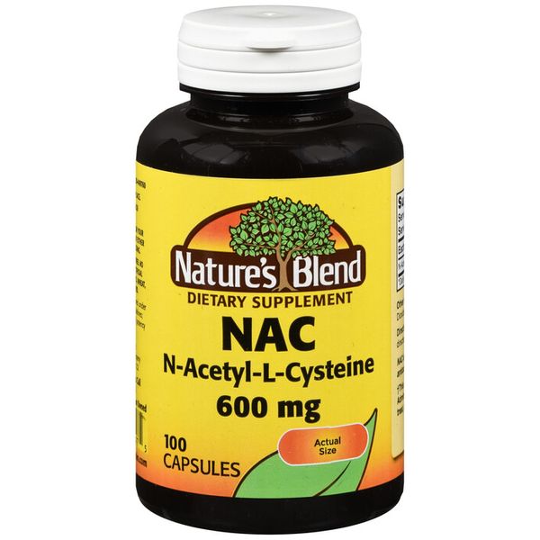 Nature's Blend NAC 600mg Capsules 100ct