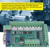 5 Axis Control Board, 5V Level Sensitive CNC Stepper Motor Driver Controller Board with Disc for Carving Engraving Milling Machine