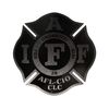 4" Original Ghost Night Reflective - IAFF Firefighter Quiet Subdued Decal Sticker (Union Made)