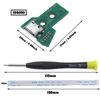 ECSiNG 2PCS Interface Board JDS-055 and 12 Pin Ribbon Cable Compatible with PS4 Pro/Slim Wireless Controller Replacement Charging Port Assembly
