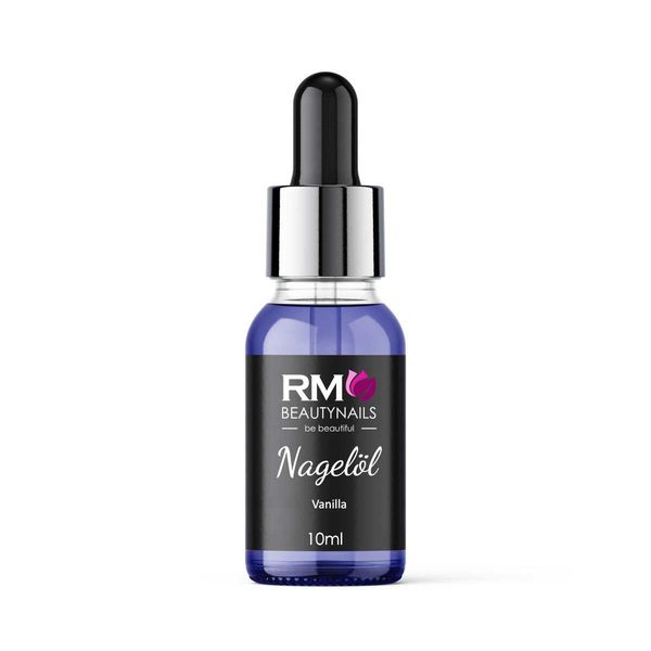 Nagelöl Nail Cuticle Oil mit Pipette Nagelöl Pflege für Nägel und Nagelhaut RM Beautynails 10ml (Vanilla)