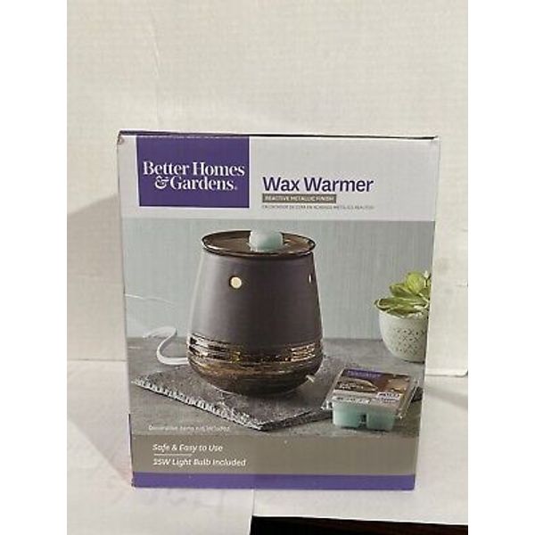 Candle Wax Warmer For Scented Wax Black Electric Better Homes & Gardens