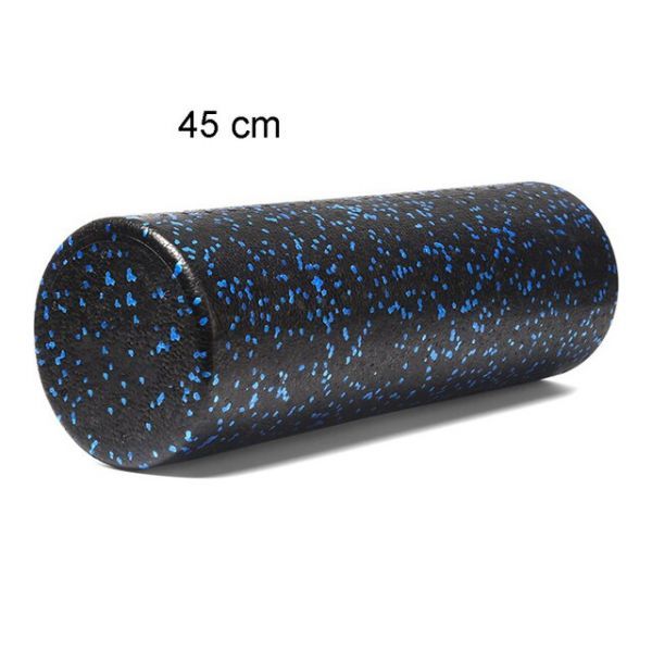 Clump Relief Thin Rigid Spines Mini Semicircle Bend Soft Neck Foam Roller Gym Fitness Massage Roller High Density Block Muscle Release Workout, Black