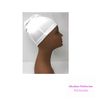 Dream Smooth Stretch 100% Spandex Cap Stretchable Wrinkle Free Deluxe Quality White