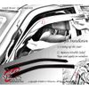 For 2004-2010 Nissan Quest Smoke Outside-Mount Window Visor Rain Guard 2pcs Set