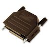BACKSHELL, Plastic, Vertical, BLK, 25WAY, D Sub Backshells, Qty X 1 | MC-DPPK25-K
