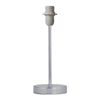 Polished Chrome Table Lamp or Bedside Light Base, Modern Design, Height 26cm, Base Only, LED Compatible