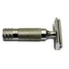 CS-204 Classic Samurai Large Short Handled Heavy Duty Double Edge Safety Razor with 5 Astra Double Edge Razor Blades