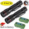 High Power 350000LM Super Bright LED Tactical Torch Rechargeable Mini Flashlight