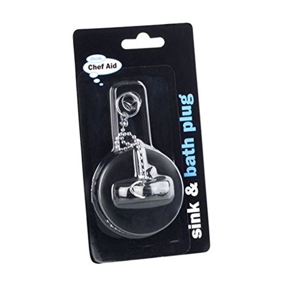 Chef Aid Sink and Bath Plug with Chain