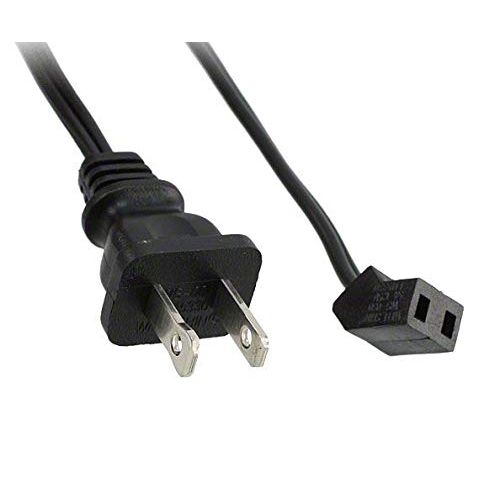 (x5) Orion Fans C45-72P-5 | 2 Foot AC Fan Power Cable | Head Style: 45 Degrees | Single Head | Lead Length: 72 Inches | Termination Type: NEMA 1-5 AC Plug