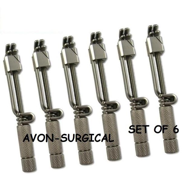GERMAN 6 Pieces Matrix Tofflemire Retainer Universal Bands Dental INSTRUMENTS 