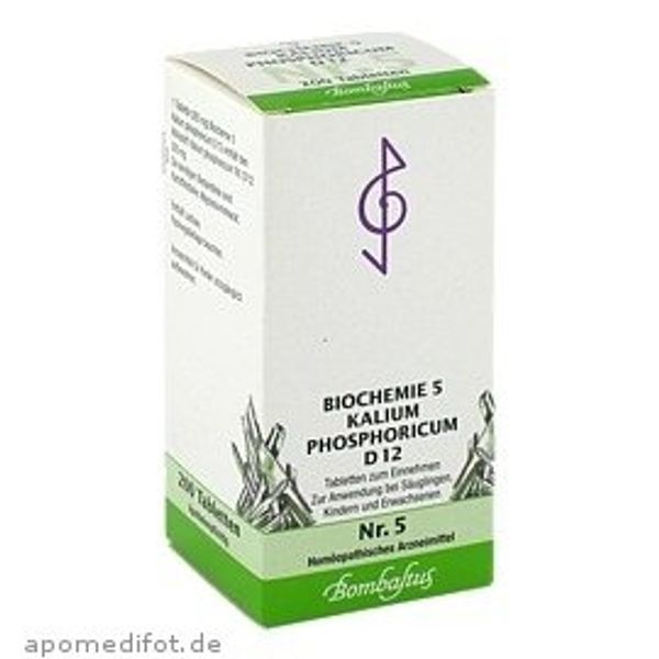 BIOCHEMIE 5 Kalium phosphoricum D 12 Tablets 200ST