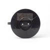 Size 4 Plastic Coffee Filter Dripper Cone, Flat Bottomed by EDESIA ESPRESS
