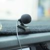 Car Hand Free Microphone 3.5mm, Bluetooth Car Radio Assembly MIC Jack Replacement