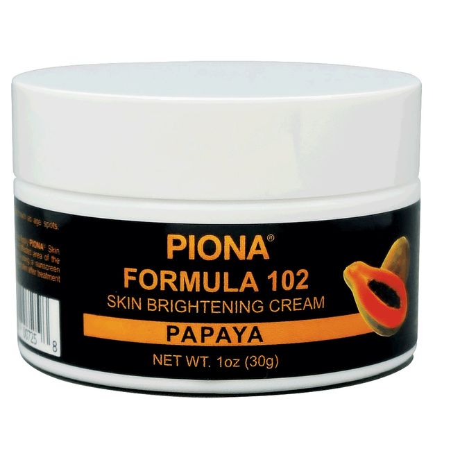 PIONA Formula 102 PAPAYA Skin Brightening Cream 1 Oz.