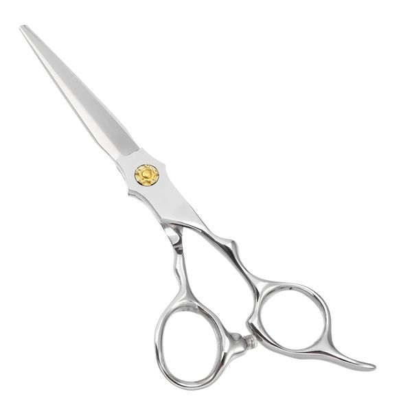 VOCOSTE Hair Scissors Hair Cutting Scissors Barber Scissors Premium Stainless Steel Razor Silver Tone