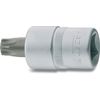 Hazet 1/2-Inch T25 x 55 mm Screwdriver Socket - Silver