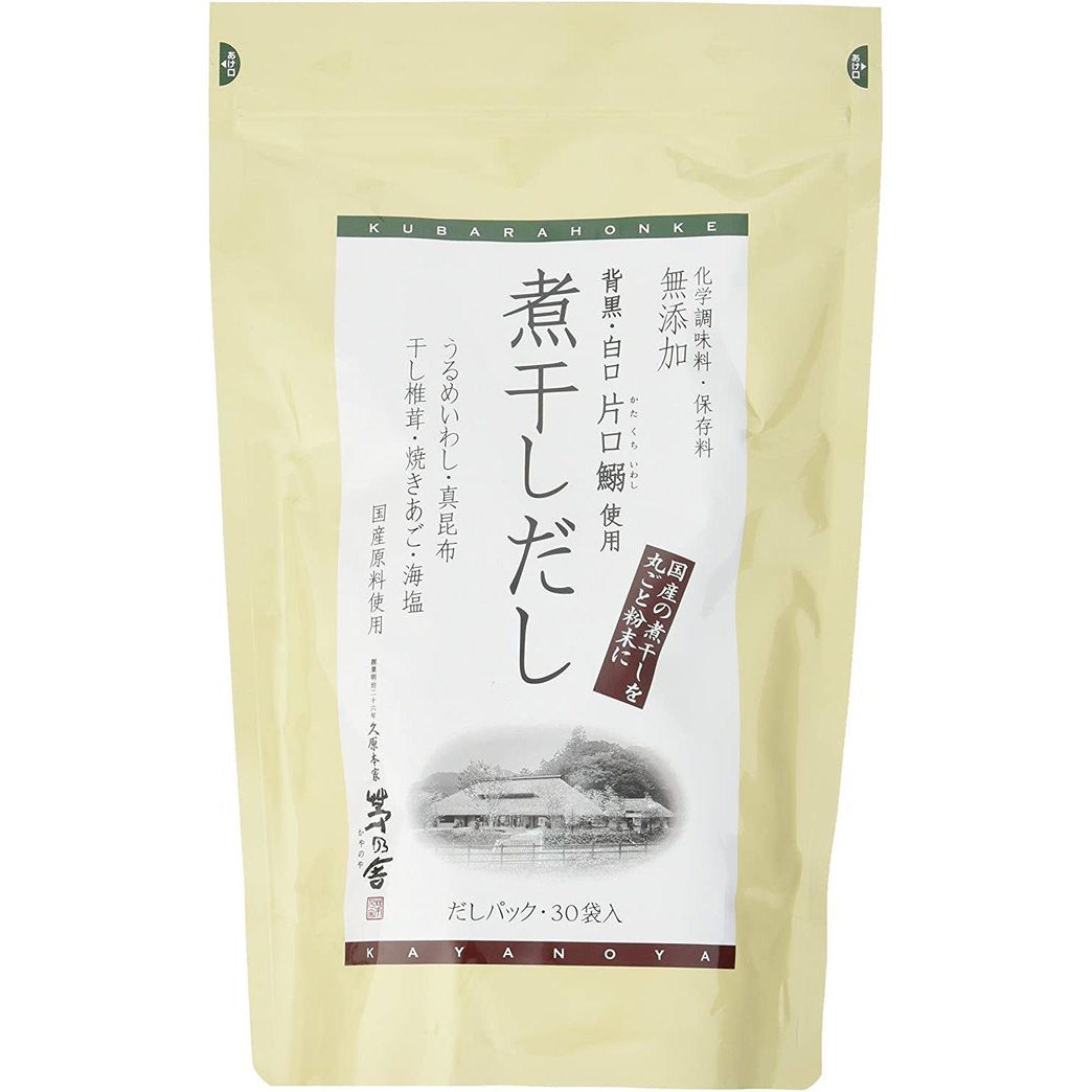 Kayanoya Niboshi Dashi Sardine Stock Powder 8g x 30 Packets