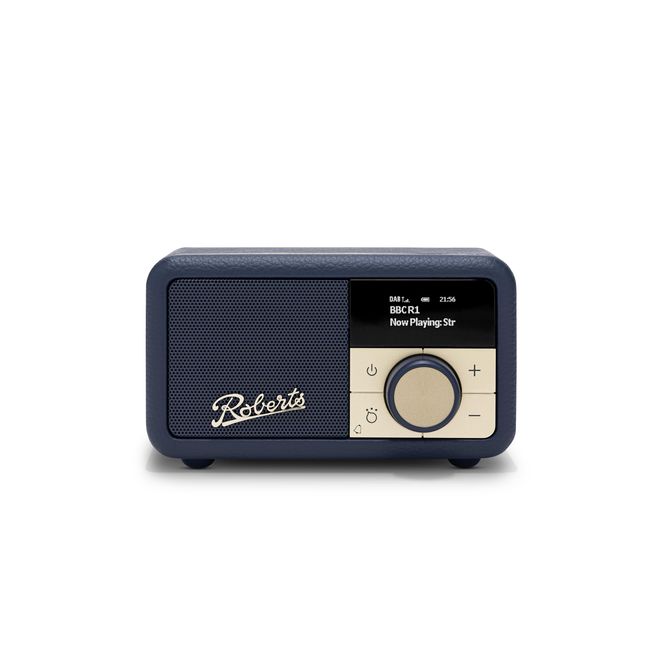 Roberts PETITE2 FM/DAB/DAB+ Portable Radio, Bluetooth, Alarm, Midnight Blue