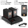 Restaurant Wireless Pager System 10 Beepers Guest Queuing Calling Touch Control