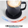 PRO Heated Coffee Mug 14 Oz., 4 Hour Batter Life, Self-Heating, Adjustable Tempe