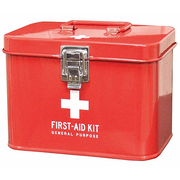 K Japan Medhiko Stylish First Aid Kit, Red, S, Single Size