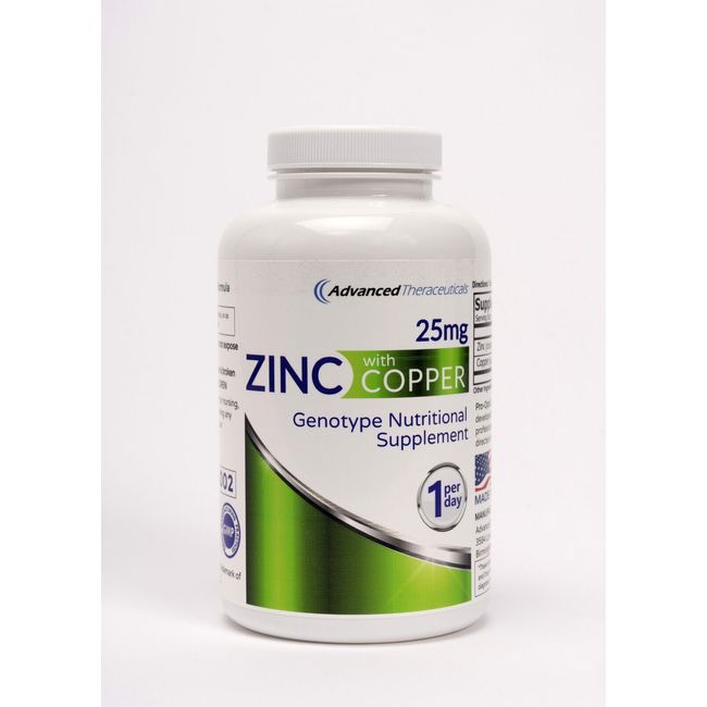 Pro-Optic Zinc & Copper Formula (180 Capsules / 6 Month Supply) 1-Per-Day