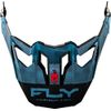 Fly Racing Visor for Trekker Kryptek Conceal Helmet - Slate/Black/Red