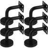 6 Pcs Stair Handrail Brackets Staircase Outdoor Railing Paint