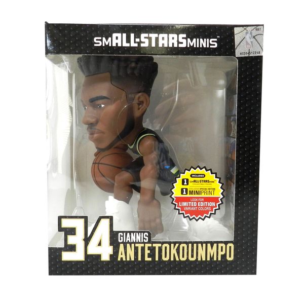 NBA All-Star Minis Milwaukee Bucks #34 Giannis Antetokounmpo Action Figure