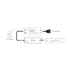 2CH*2.5A 12-24V DC 2.4GHz RF Controller for CCT LED Strip Lights, V2-M