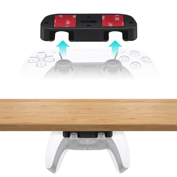 Mcbazel Under Table Controller Holder, Controller Holder, Controller Stand for PS5/PS4