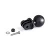 GoPro Camera Mount Set Round Base 2.5" Arm (S) GoPro Adapter [1 inch] with Hole, Flat Base