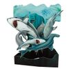 Santoro Interactive 3D Swing Greeting Card, Shark