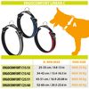 Ferplast Dog Collar ERGOCOMFORT, Collar for Small Size Dogs, Closure with Microadjustment, Soft Padding, Quick Release, Red