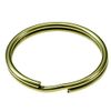 Lucky Line 7/8" Solid Brass Split Key Rings; 100 Per Box; (80300)