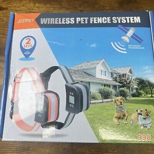 Justpet Wireless Pet Fence System For 2 Dogs